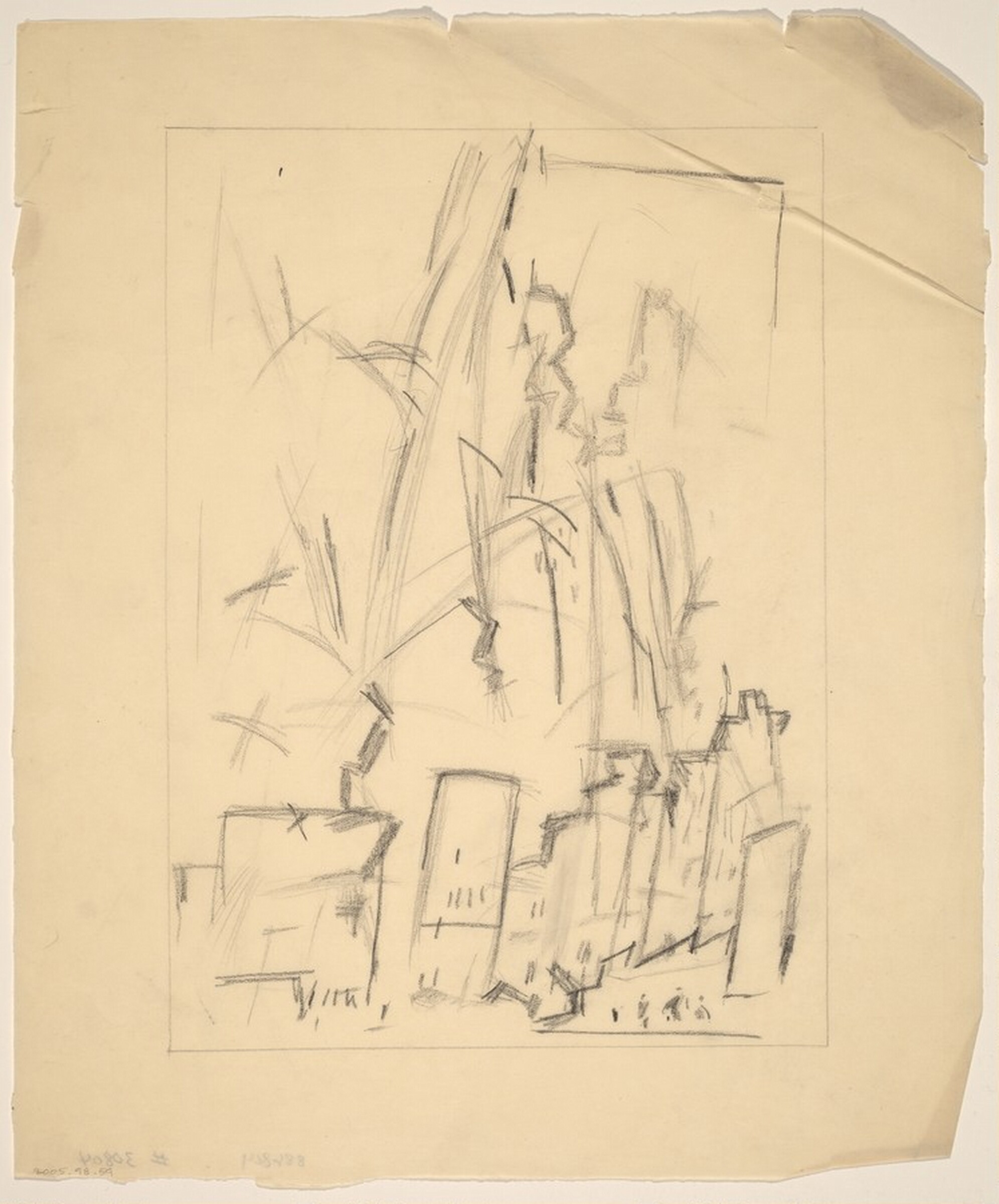 Movement, Building, NYC, John Marin