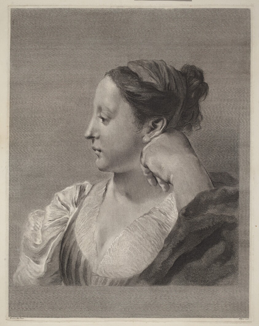 Young Woman in Profile