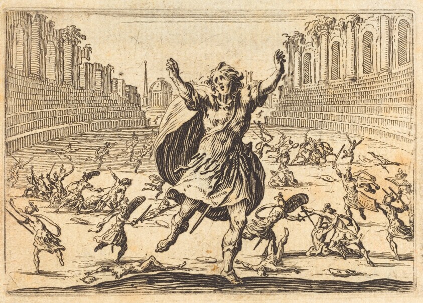 Skirmish in a Roman Circus