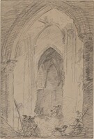 Ruins of the Church of the Saints-Innocents, Paris, Hubert Robert, 1786/1787