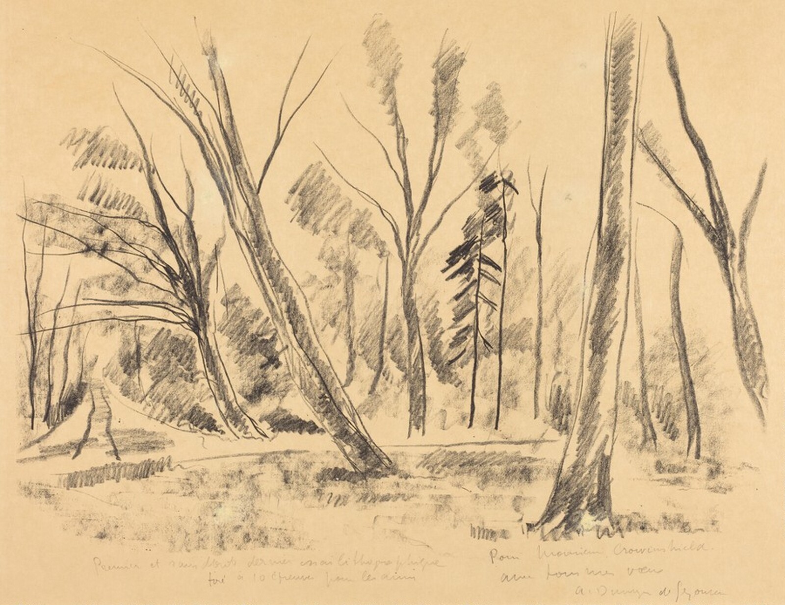Trees, André Dunoyer de Segonzac