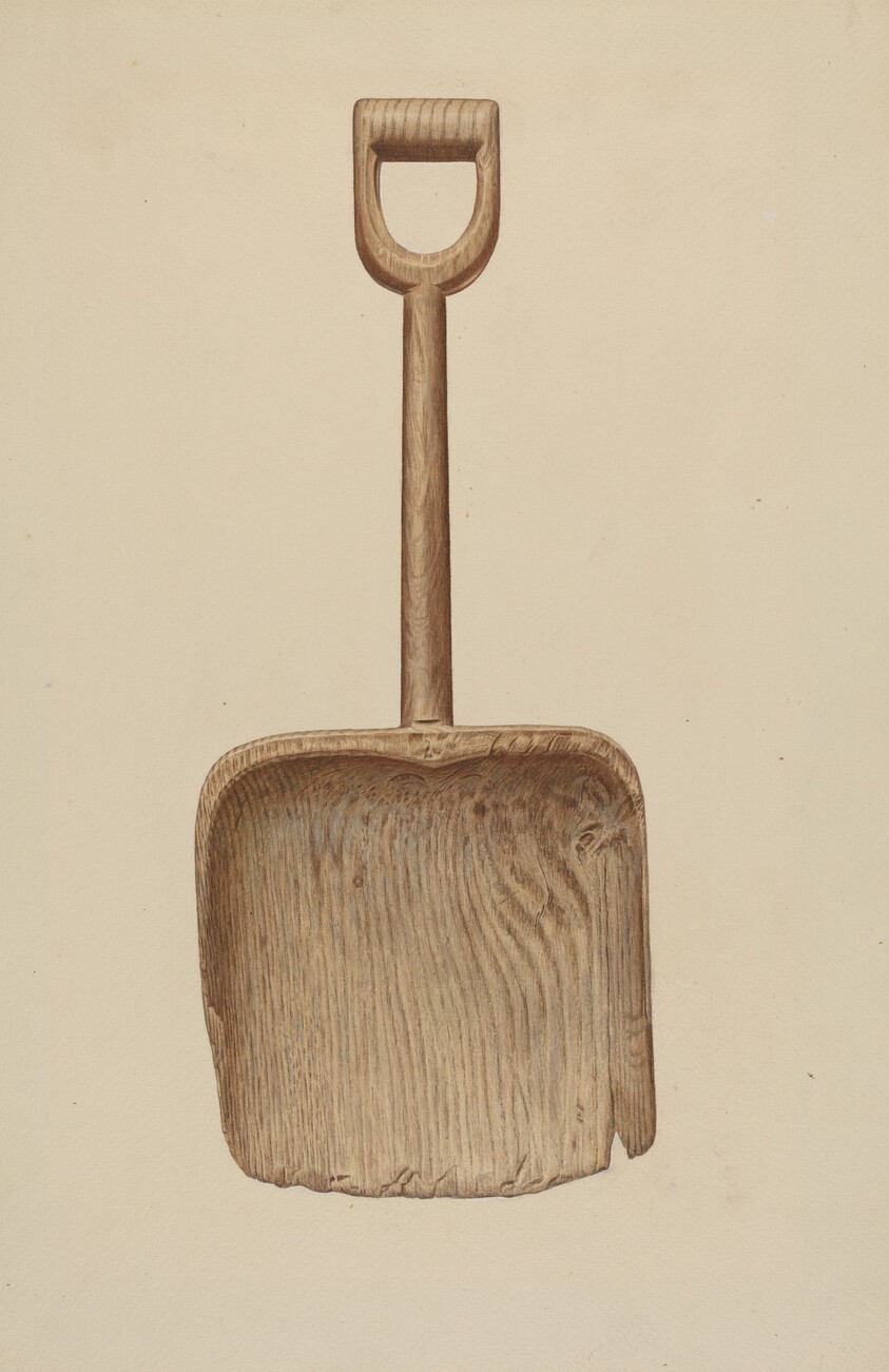 Wooden Shovel