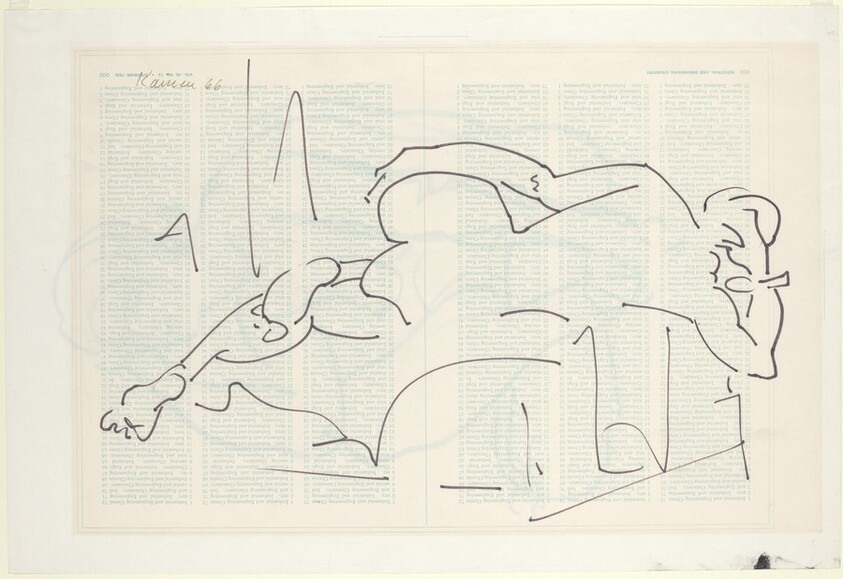 Reclining Woman (recto)