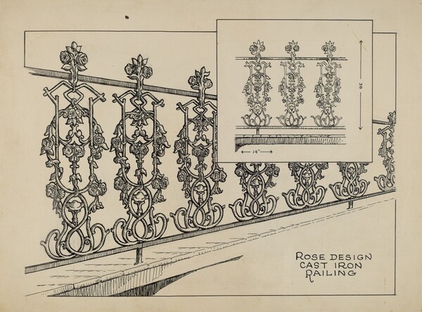 Cast Iron Balcony