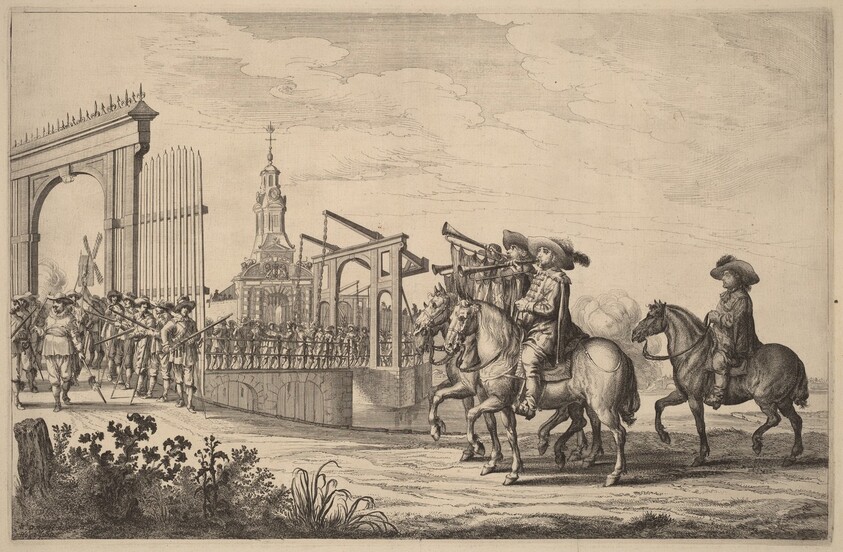Entry of Marie de Medici into Amsterdam [plate 1 of 6]