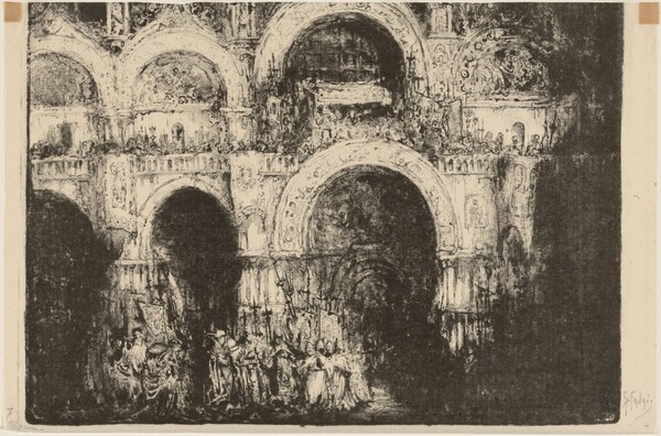 Procession in Front of San Marco