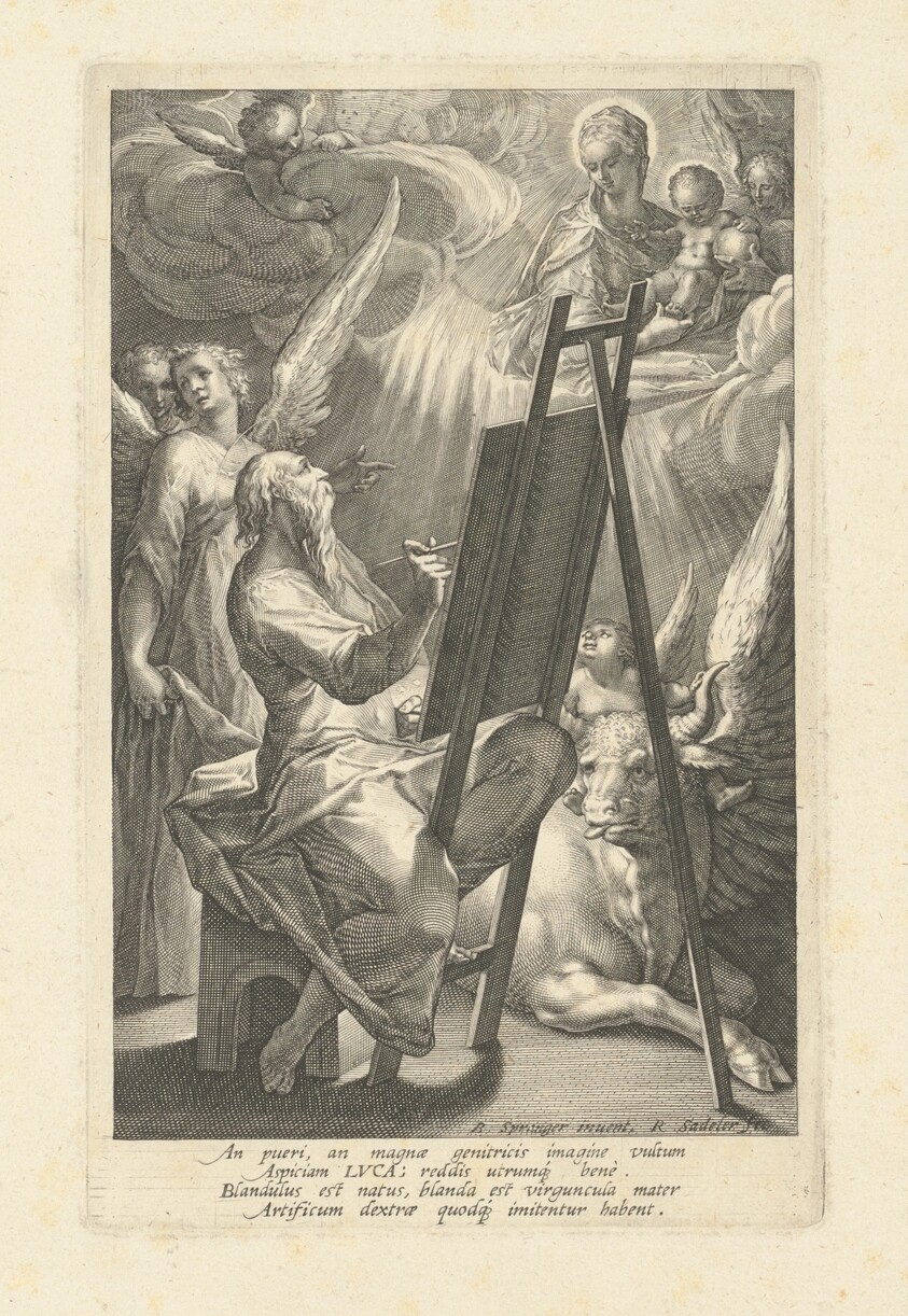 Saint Luke Painting the Virgin