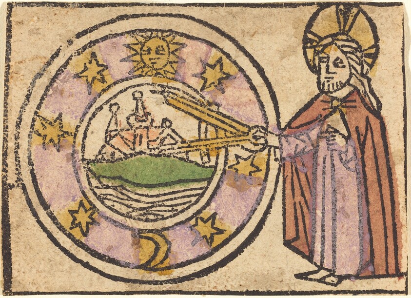 Christ Measuring the Globe