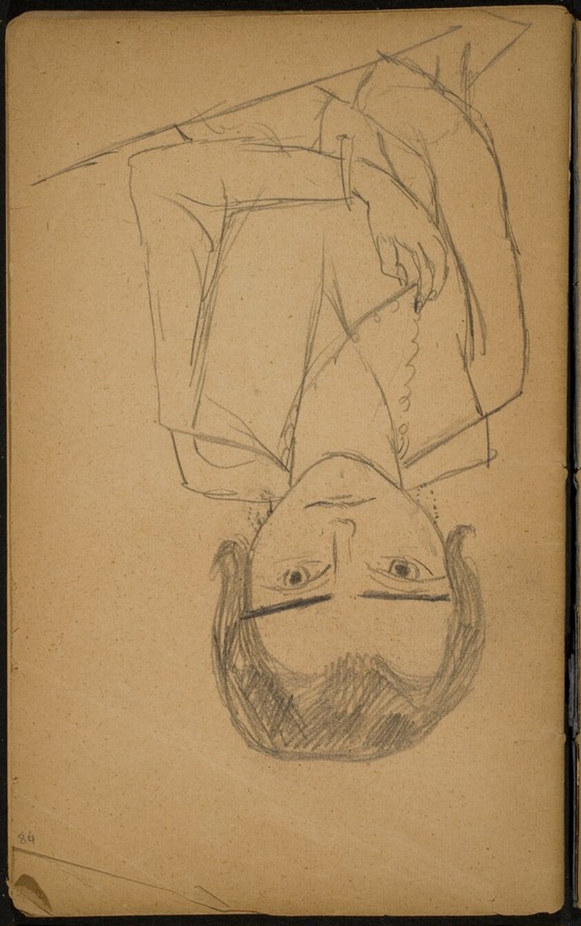 weibliche Bildhnisstudie, frontal (Portrait of a Woman) [p. 86]