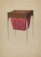 Sewing Table, Nicholas Gorid, c. 1936