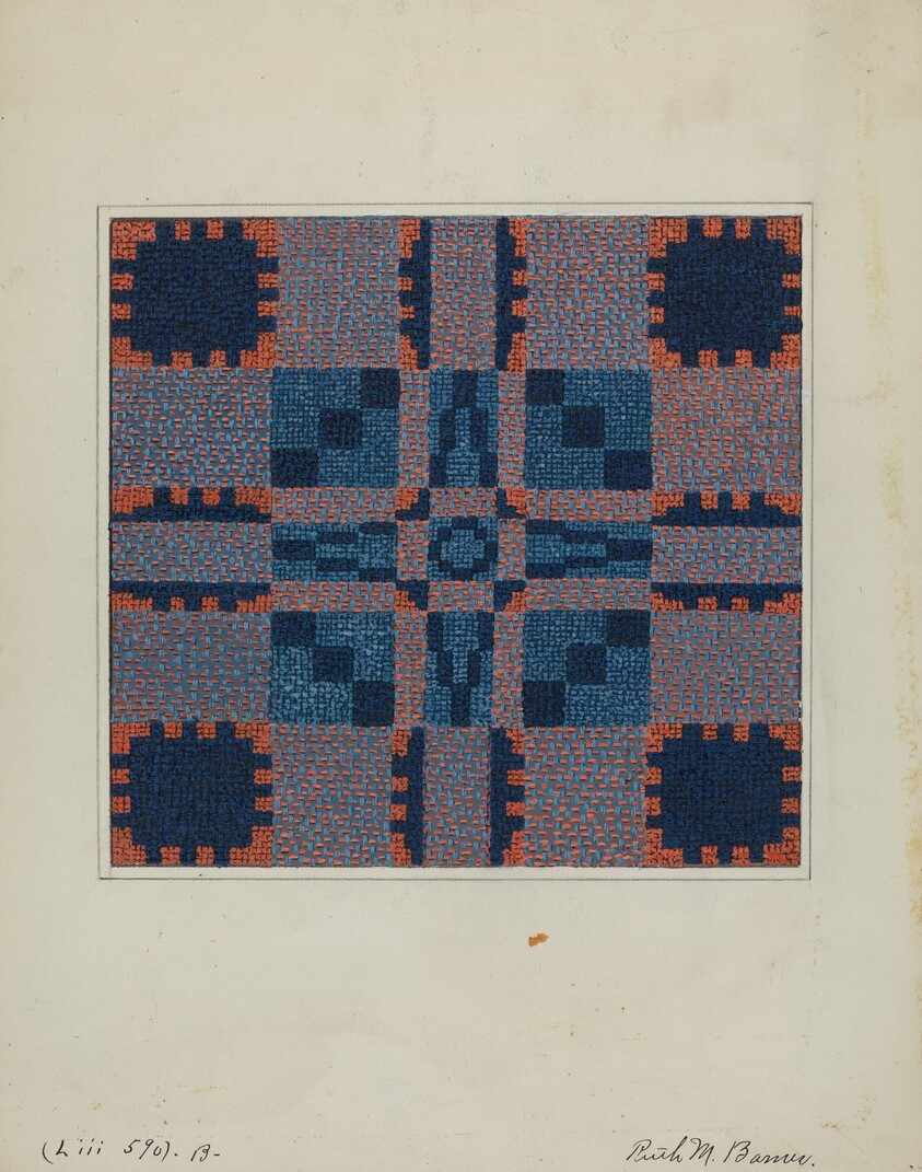 Coverlet (Reverse Side)
