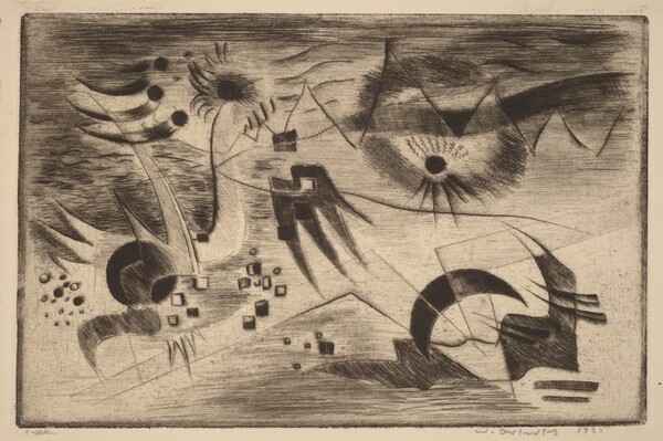 Small Forms with Half Moon No.4