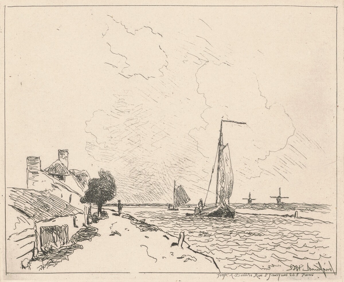 Two Boats at Sail (Les deux Barques à voile)