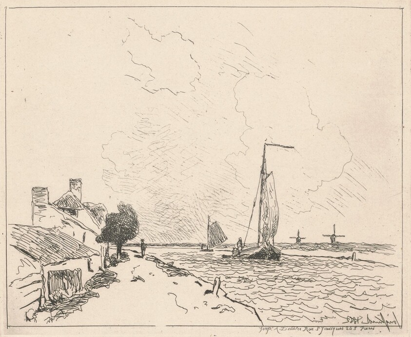 Two Boats at Sail (Les deux Barques à voile)