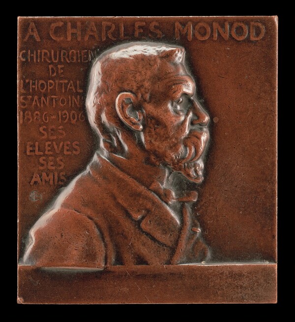 Alexandre-Charles Monod, 1843-1921, Surgeon at L'Hôpital de St-Antoine [obverse]