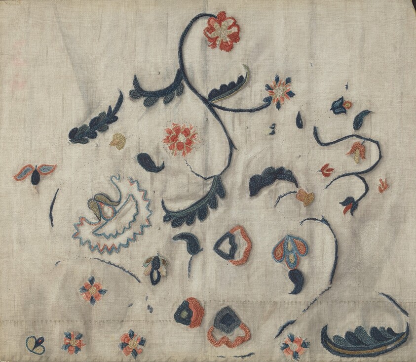 Embroidered Petticoat (Detail)