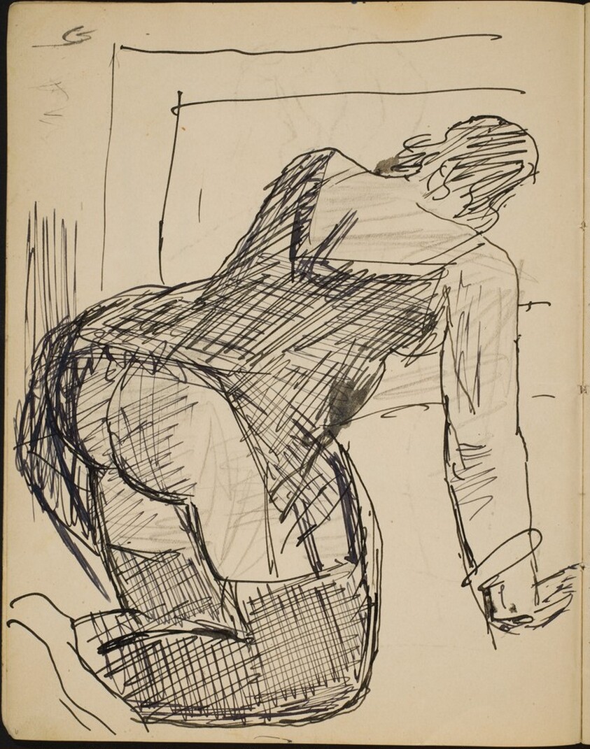 Sitzender weiblicher Akt (Nude Seated) [p. 6]