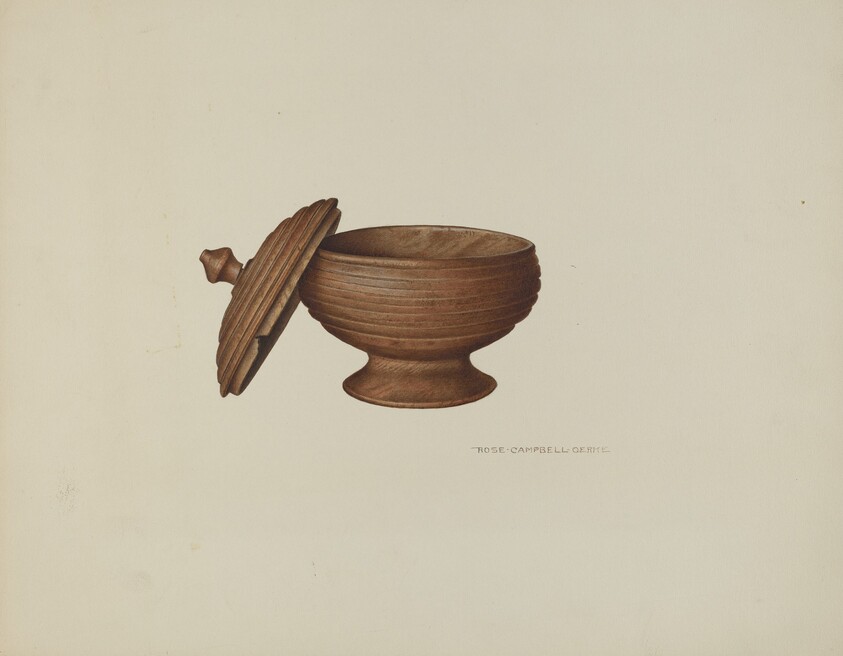 Sugar Bowl with Cover