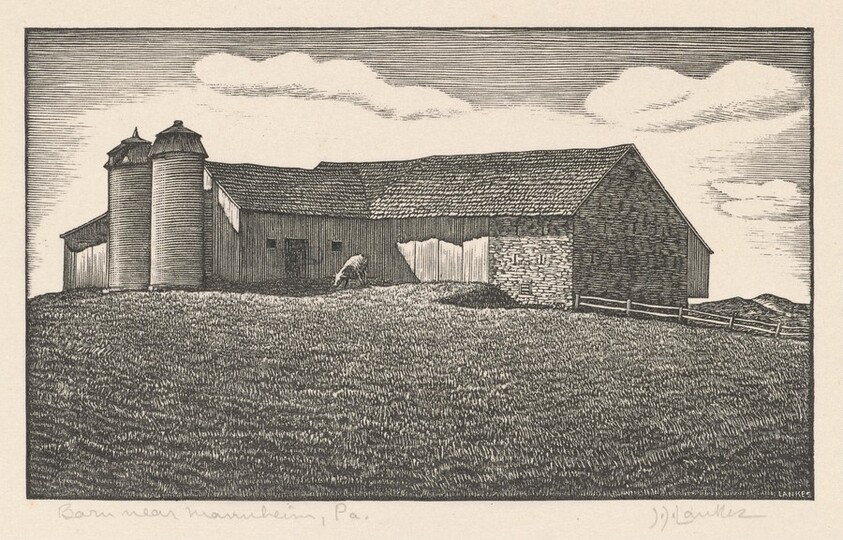 Barn Near Mannheim, Pennsylvania