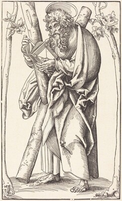 Saint Andrew, Lucas Cranach the Elder, c. 1510-1515