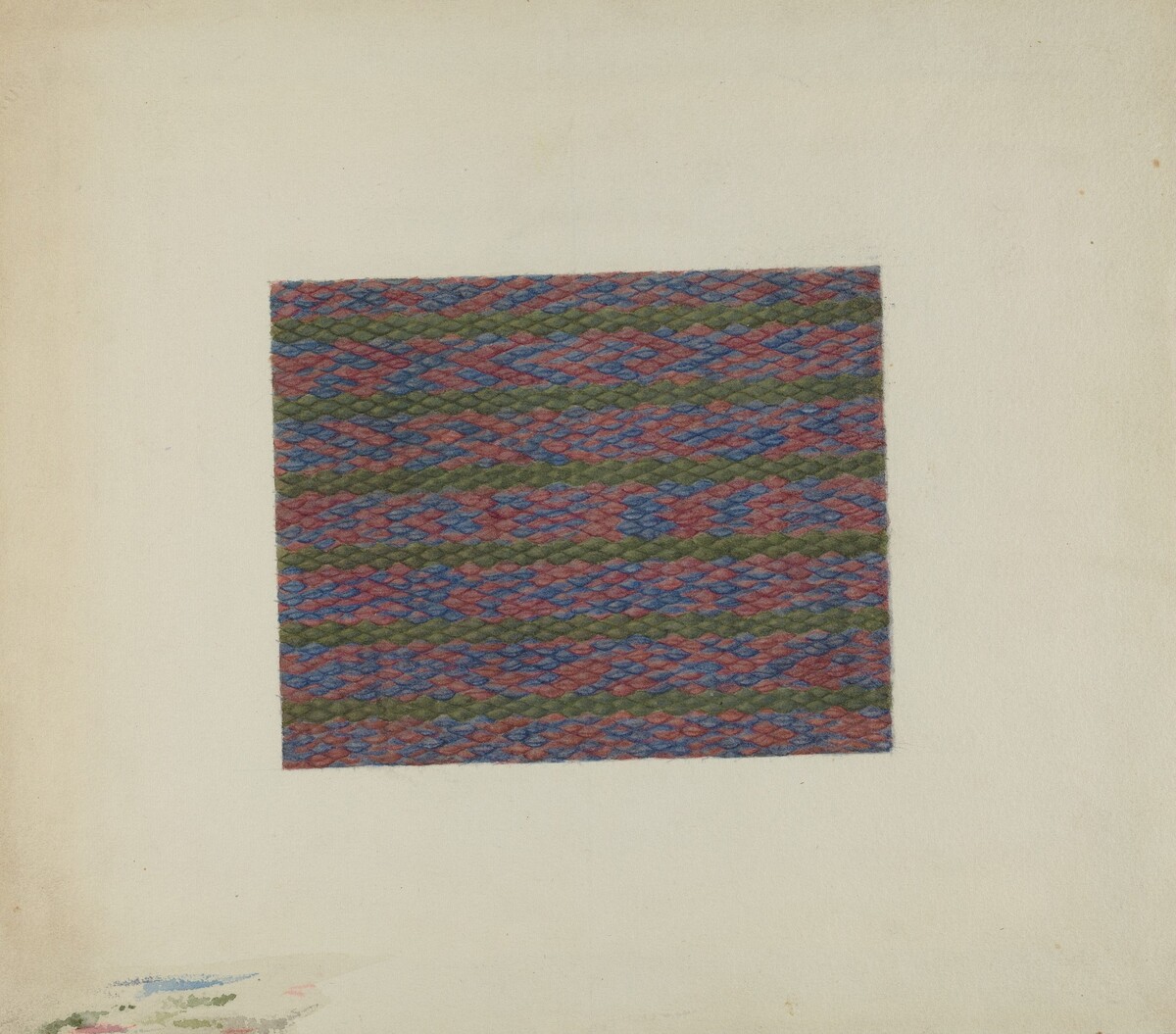 Shaker Rug (Detail)