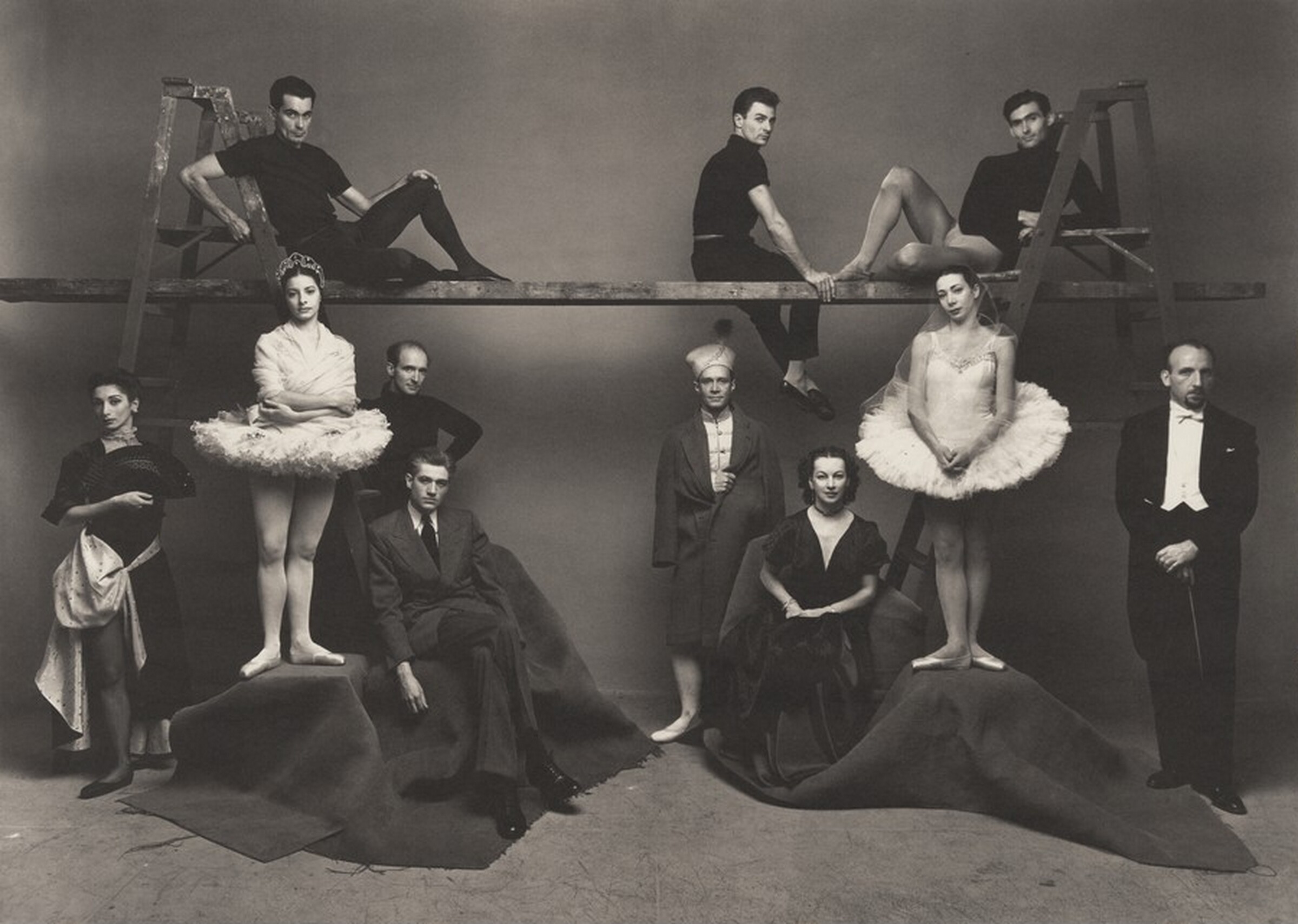 Ballet Theatre Group, New York, Irving Penn, 1947, printed 1978