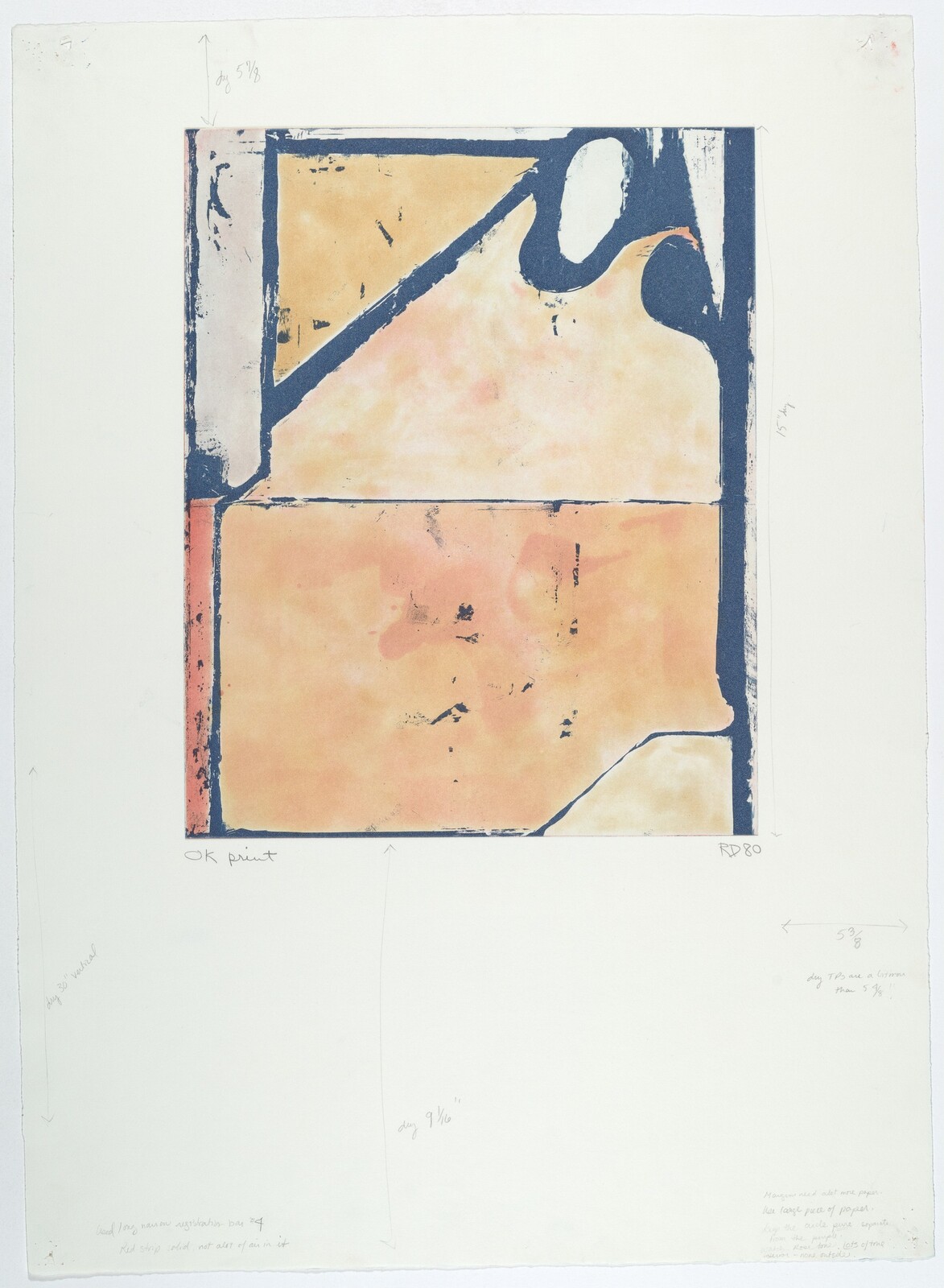 Blue Loop, Richard Diebenkorn, 1980