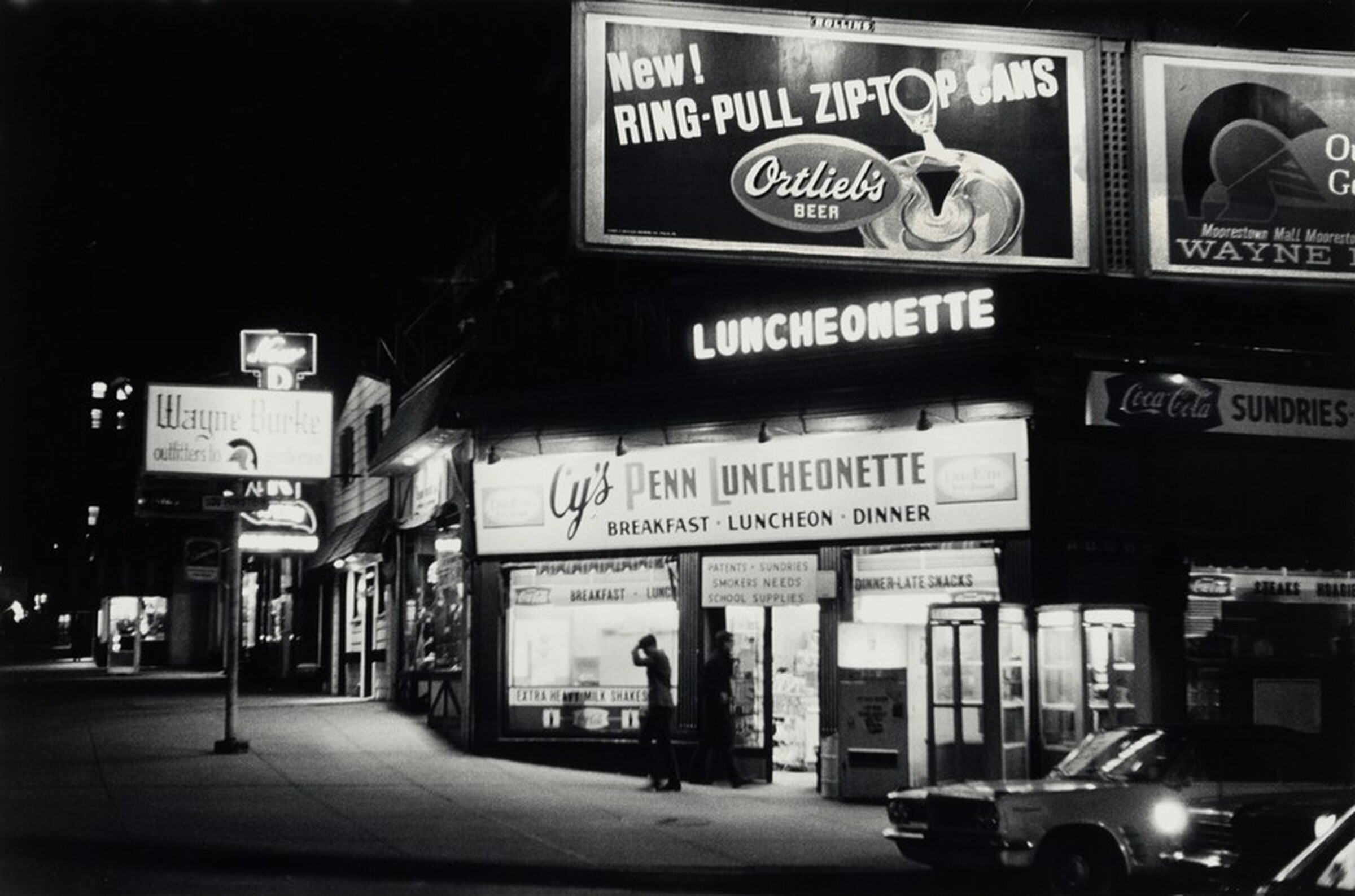 Cy's Penn Luncheonette, Philadelphia, Pennsylvania, Mariette Pathy Allen, 1968