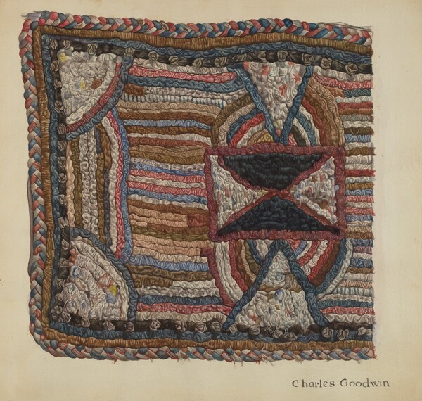 Shaker Shirred Rug