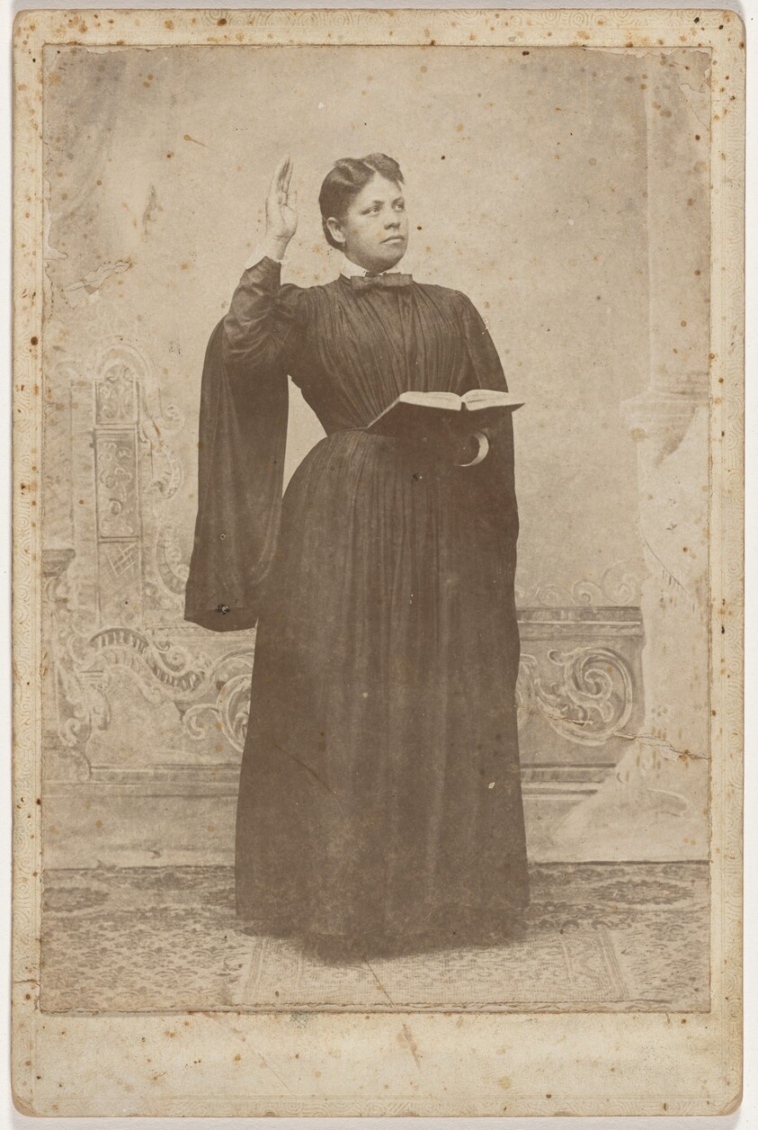 Portrait of a Woman Preaching