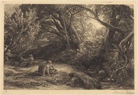 The Morning of Life, Samuel Palmer, 1860/1861
