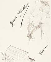 Frontispiece, Henri de Toulouse-Lautrec, 1898