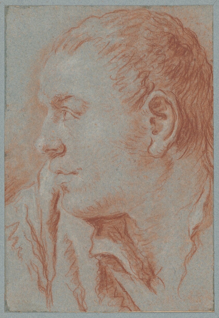 Head of a Young Man in Profile