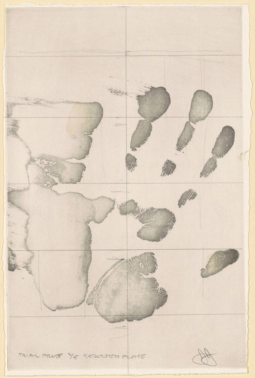 Rejected Plates: Hand [trial proof 2]