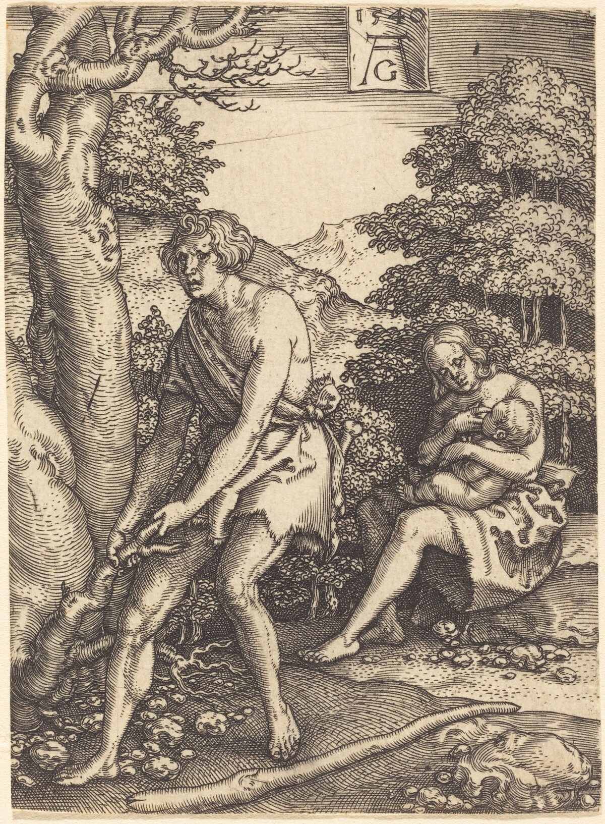 Adam and Eve at Work
