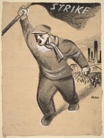 Strike, William Gropper, 1920s/1930s