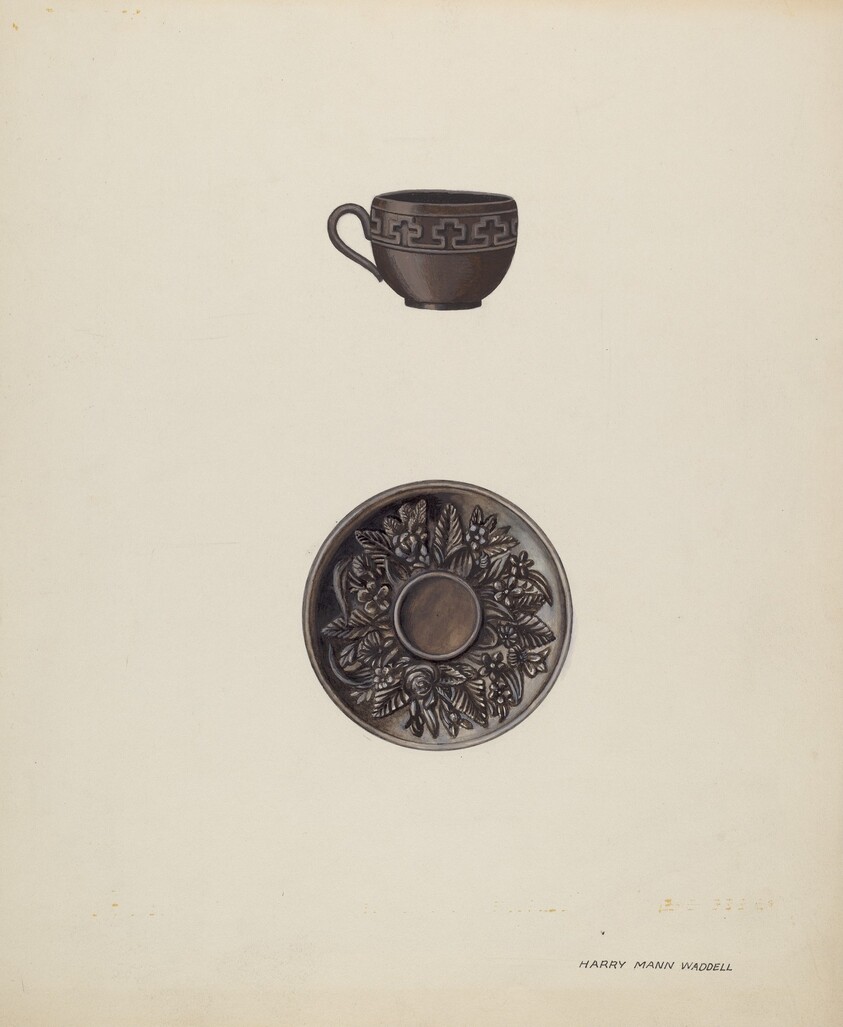 Small Cup and Saucer