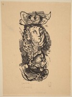 Illustration to Voltaire, "Candide", Imre Reiner, 1948