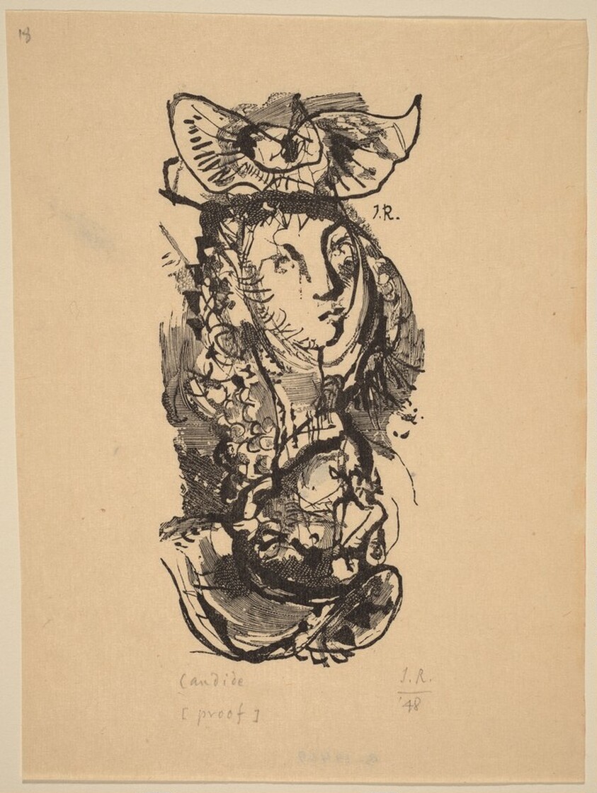 Illustration to Voltaire, "Candide"