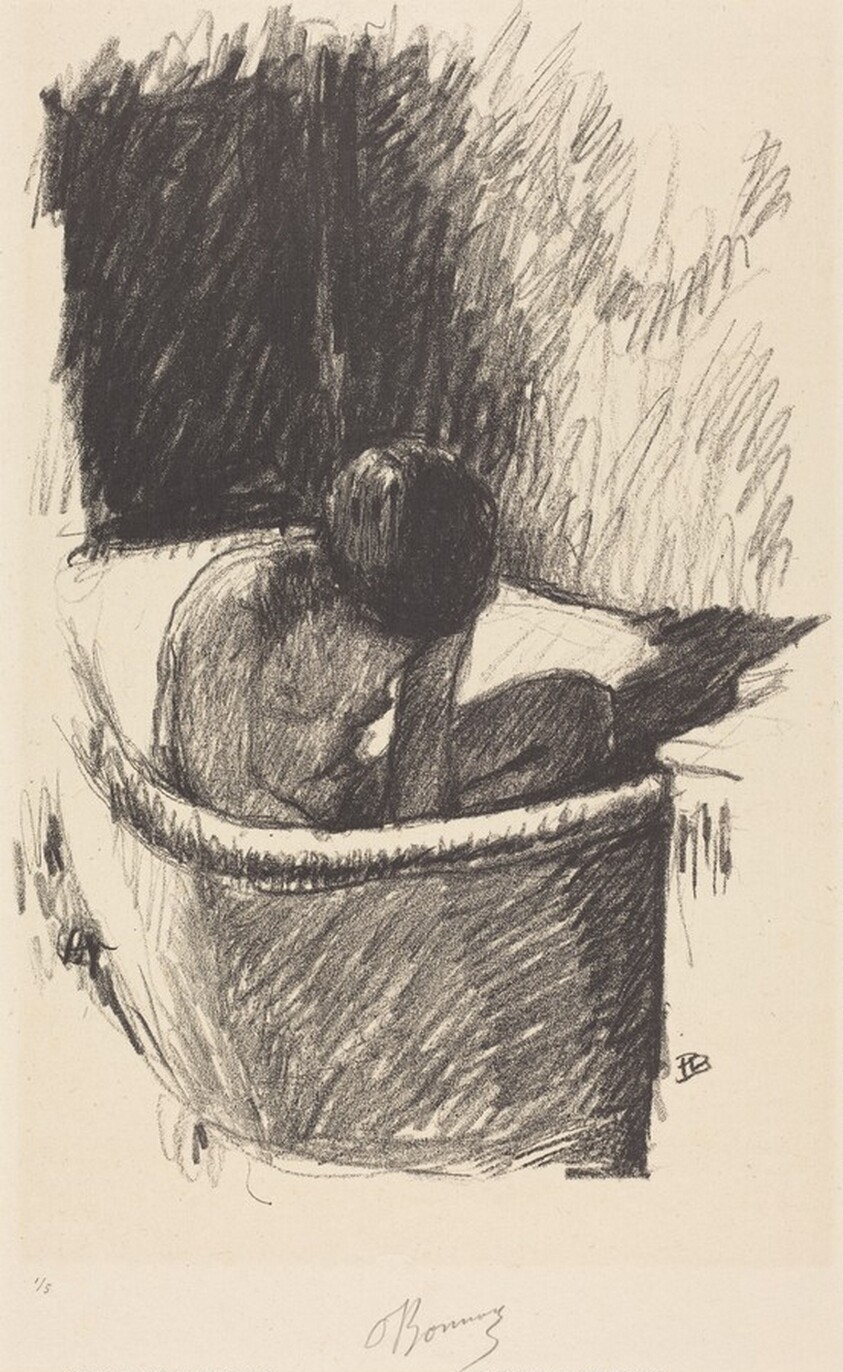 The Bath (Le Bain, première planche)