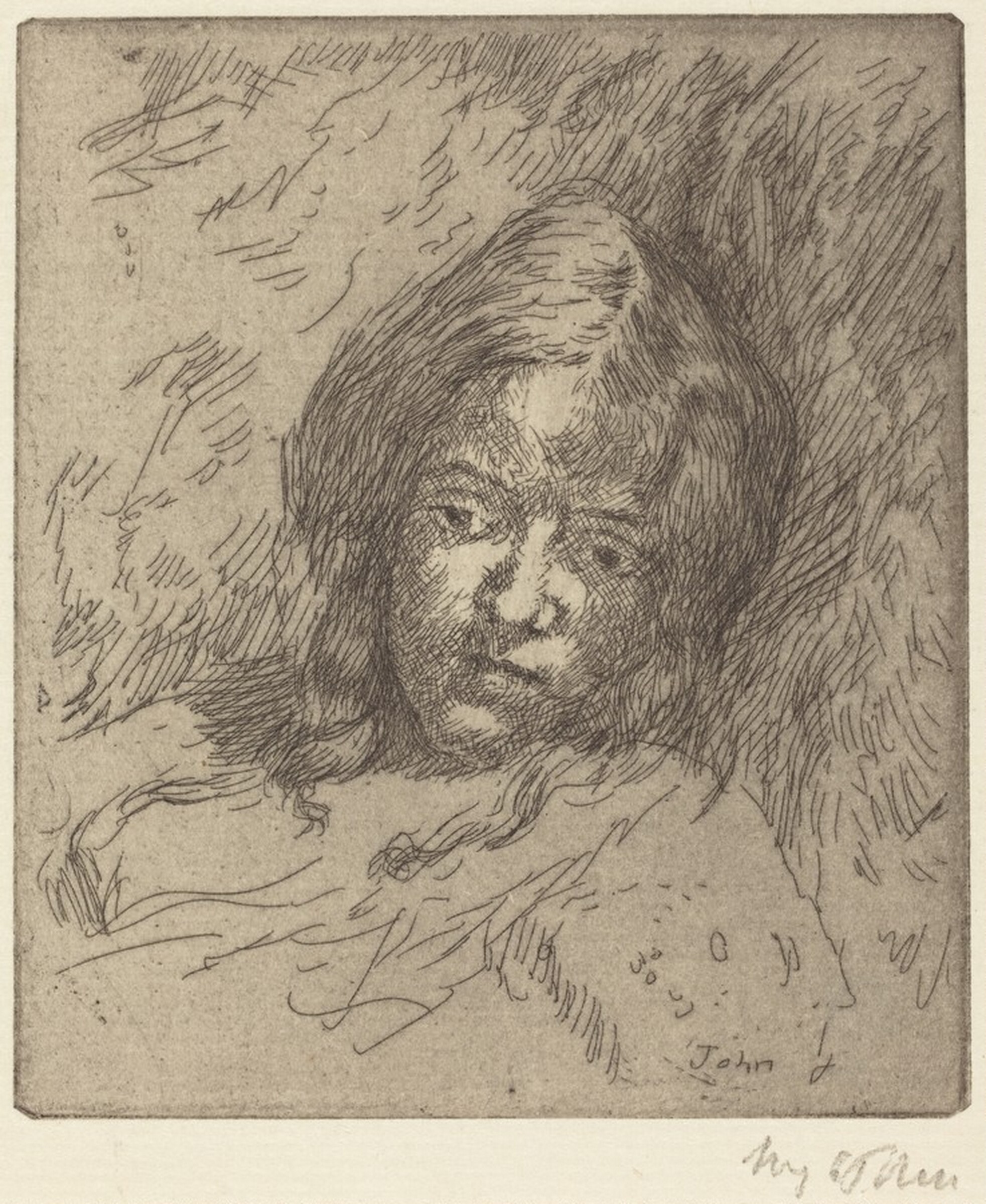 Quincy, no.1, Augustus John, published 1906