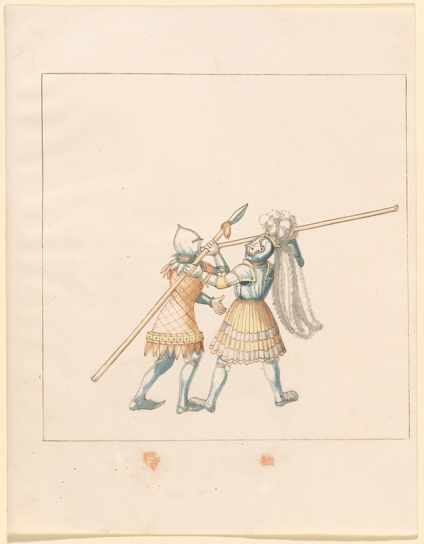 Foot Combat with Spears