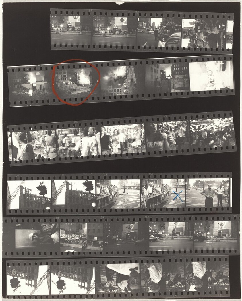 Guggenheim 769--Wannamaker fire, 10th Street, New York City