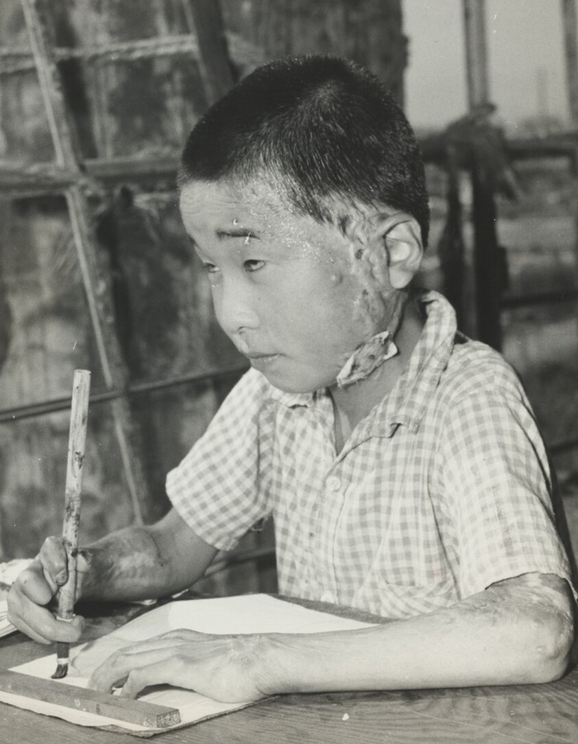 Title from caption on object: “Hiroshima—One Year After”