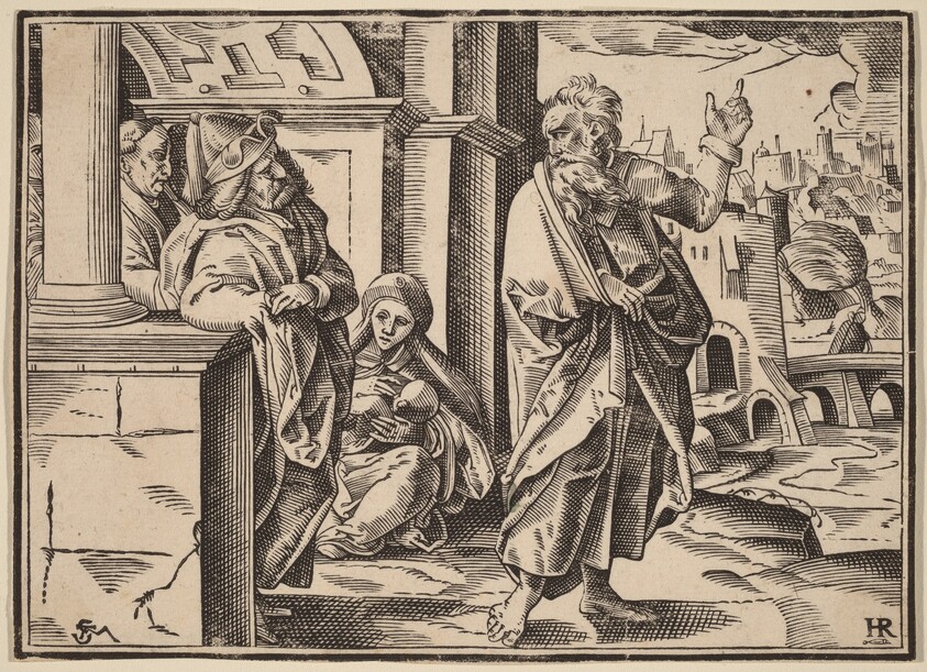 Christ Tells His Disciples of the Last Judgment