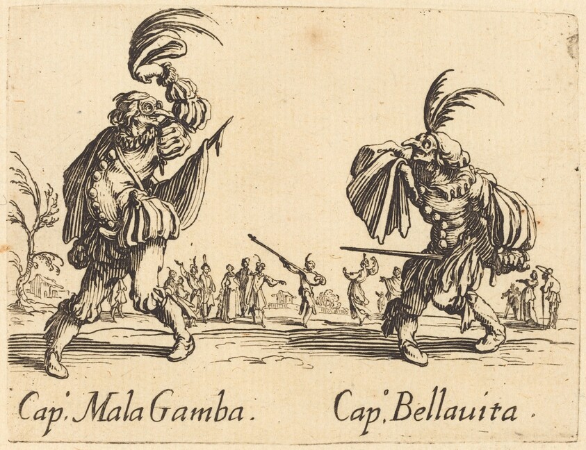 Cap. Mala Gamba and Cap. Bellavita