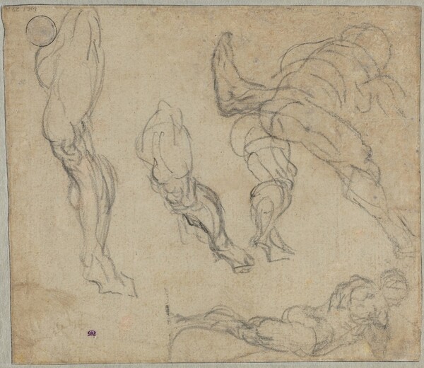 Figures and Legs (verso)