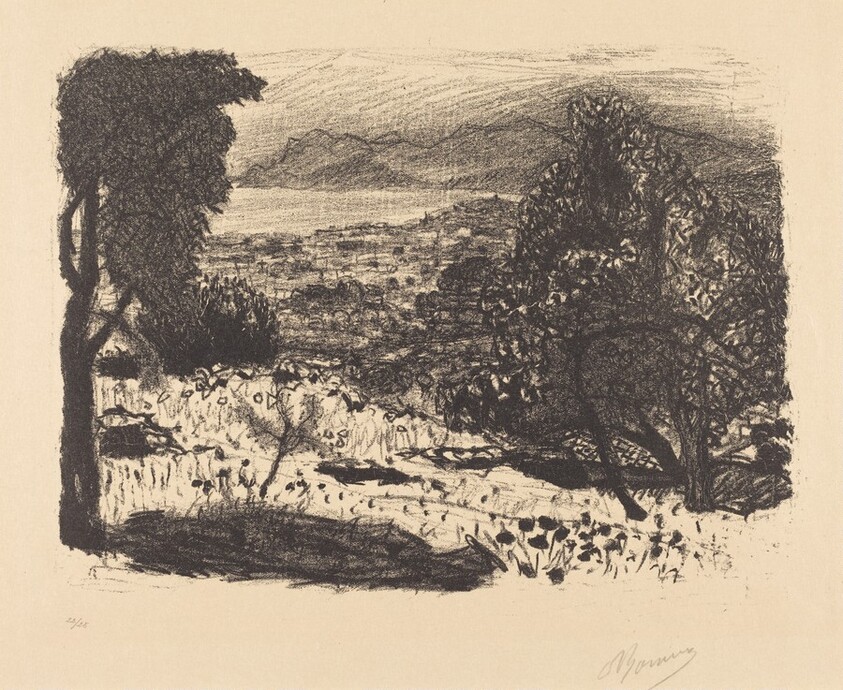 Landscape from the South of France (Paysage du Midi)