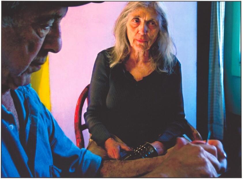 June Leaf and Robert Frank / New York City / 25 May 02