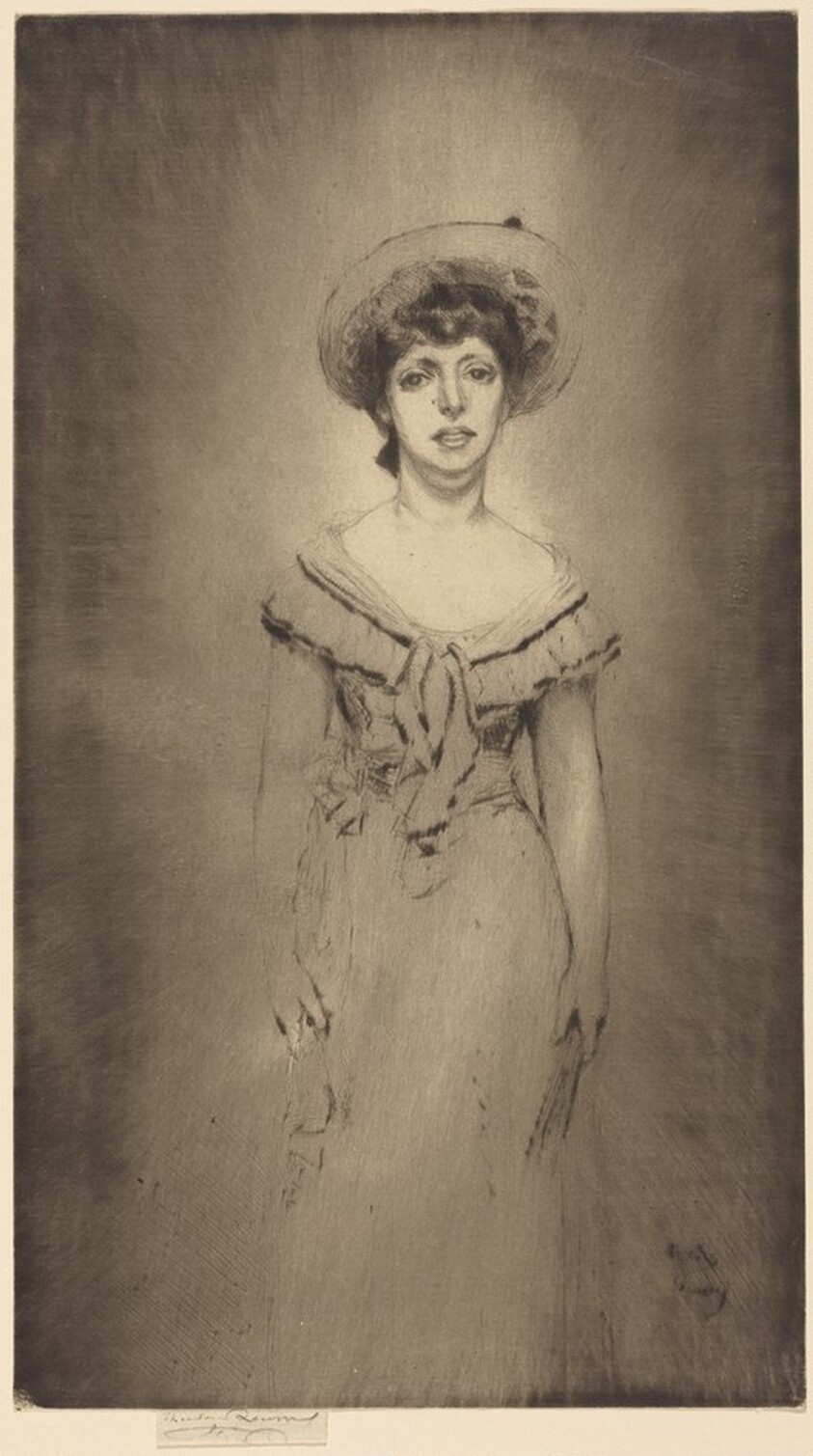 Portrait of Miss Hetty Pettigrew